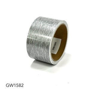 Gloss Houtnerf lijmen Vinyl Tape - Gloss Wit Hout GW1582 (Kies uw maat)