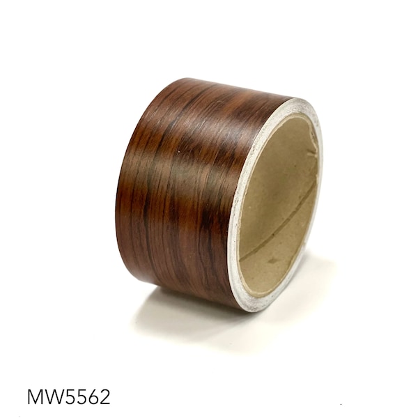 Wood Grain adhesives Vinyl Tape - Brown Wood MW7334 ( Choose Your Size )