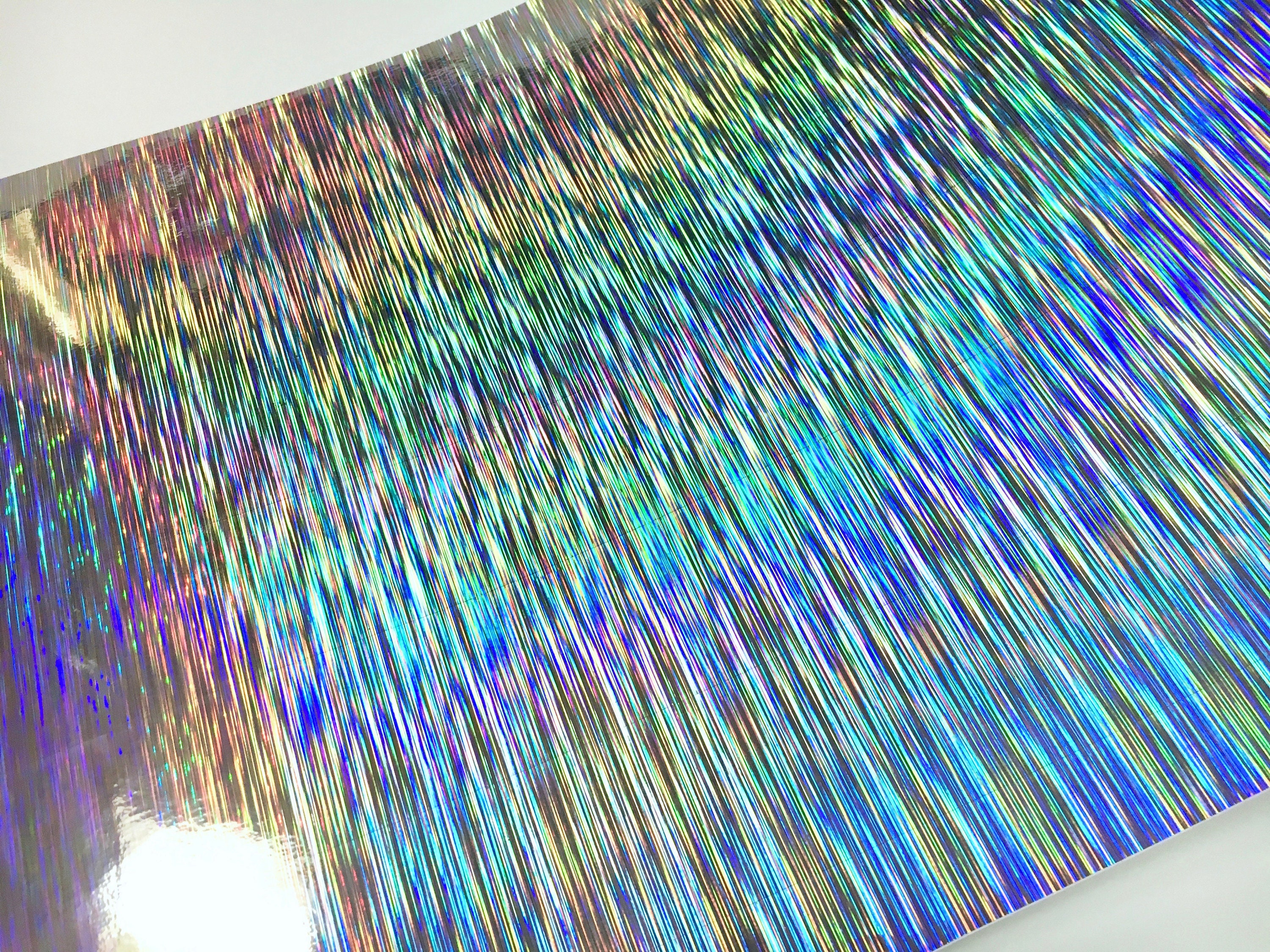 Silver Holographic Film Sample Set, 15 Sheet 15 Difference Pattern 