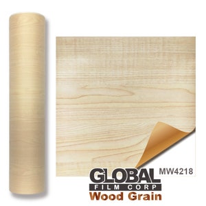 Holzmaserungskleber Vinyl - Eichenholz MW4218 ( Wähle deine Größe )