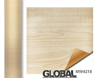 Wood Grain adhesives Vinyl - Oak Wood MW4218 ( Choose Your Size )