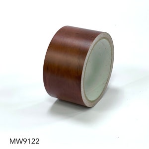 Houtnerf lijmen Vinyl Tape - Bruin Hout MW9122 (Kies uw maat)