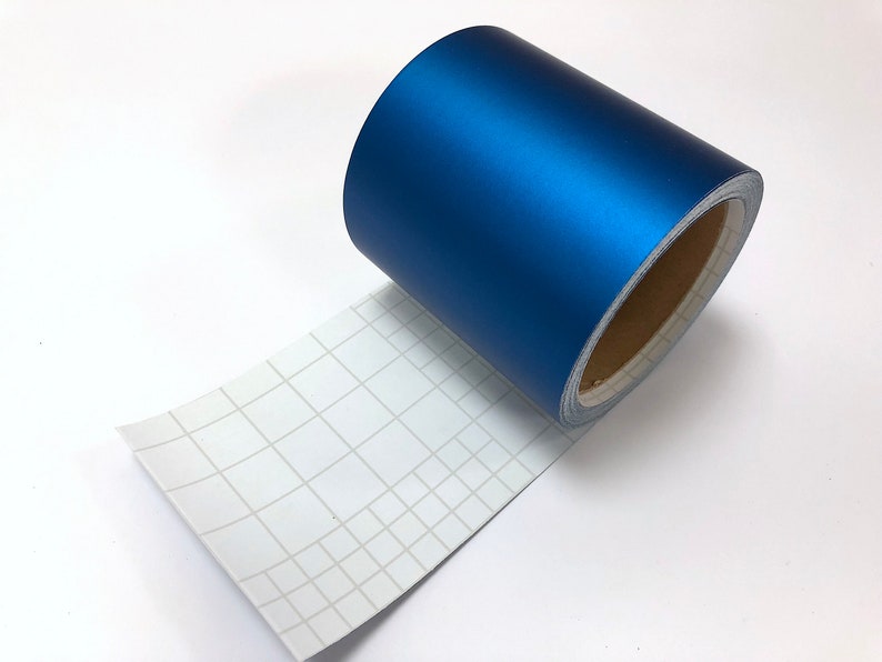 Metal Blue Color Vinyl Tape Selfadhesives. Choose Your Size Etsy