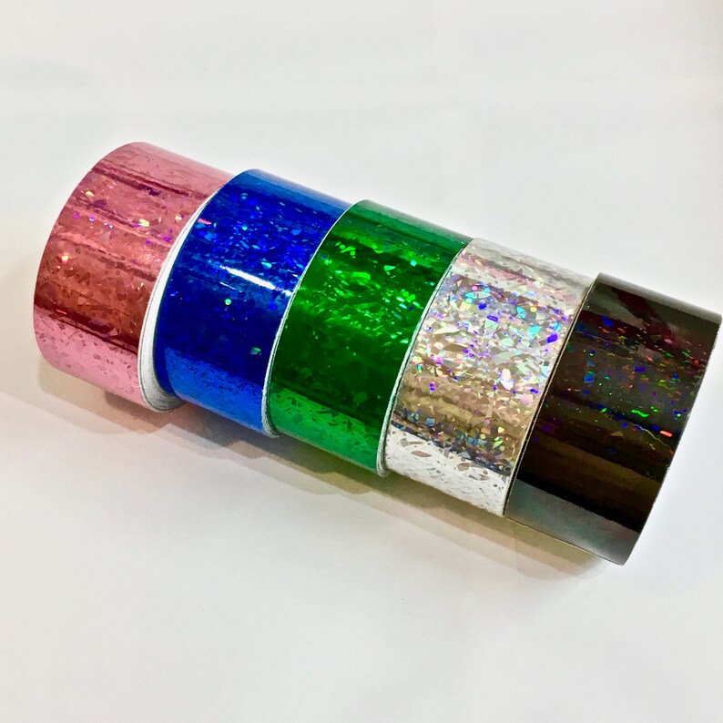 Crystal Holographic Tape Selfadhesives Choose Your Color & Etsy