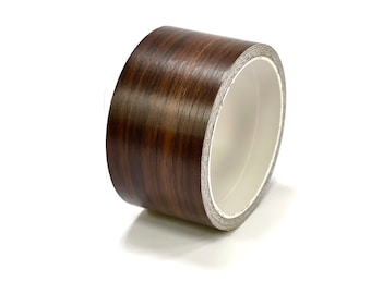 Wood Grain adhesives Vinyl Tape - Brown Wood MW6230 ( Choose Your Size )