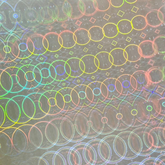 A3 Transparente Selbstklebende Holografische Folie 50 Blatt Wähle dein  Muster - .de