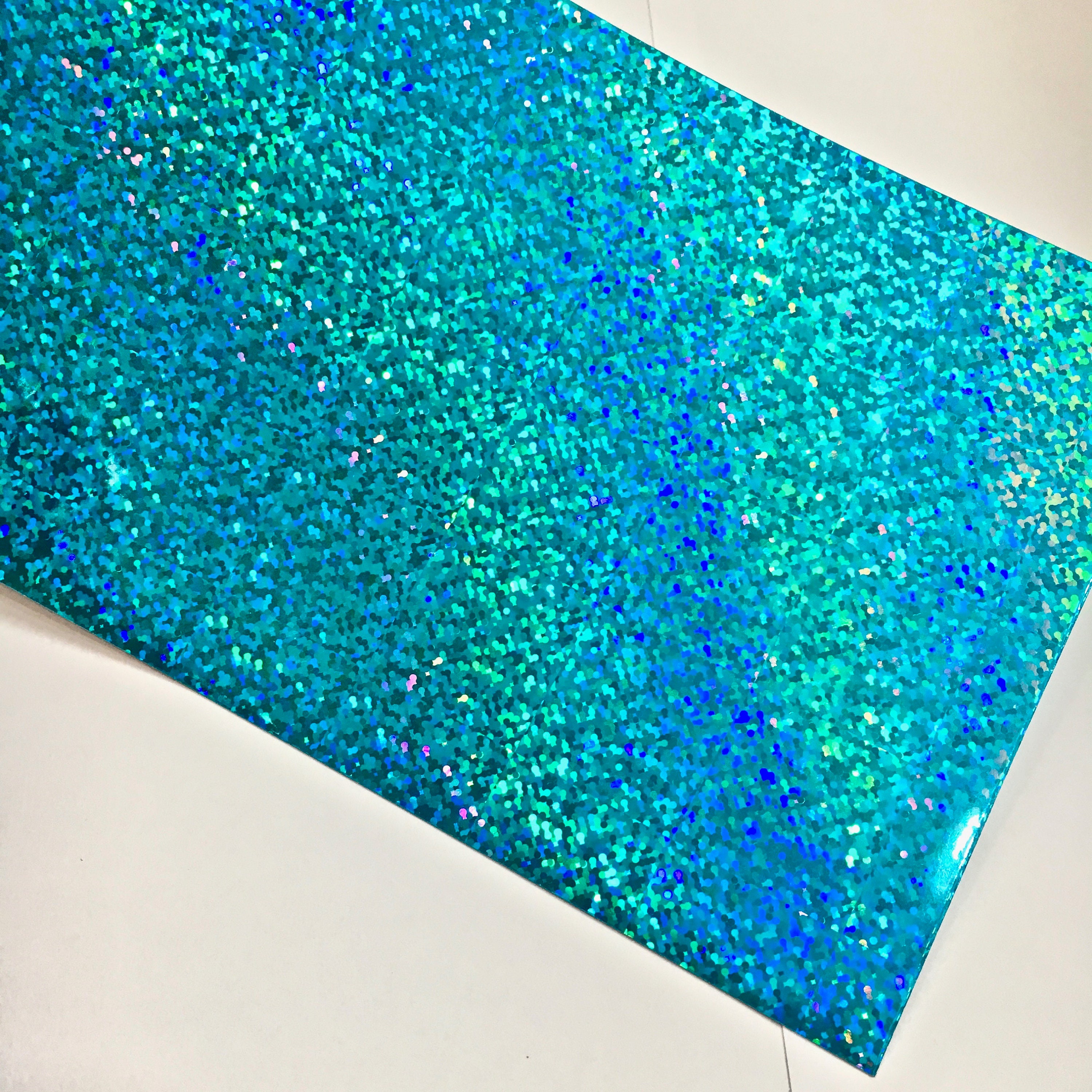 Sign Sequins Holographic Sequins Sign Vinyl Sample Pack, 12 Sheets, 8