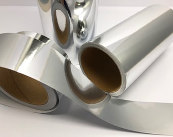 Silver Chrome Tape, zelfklevend, kies uw maat