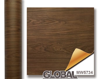 Wood Grain adhesives Vinyl - Wild Oak Wood MW5734 ( Choose Your Size )