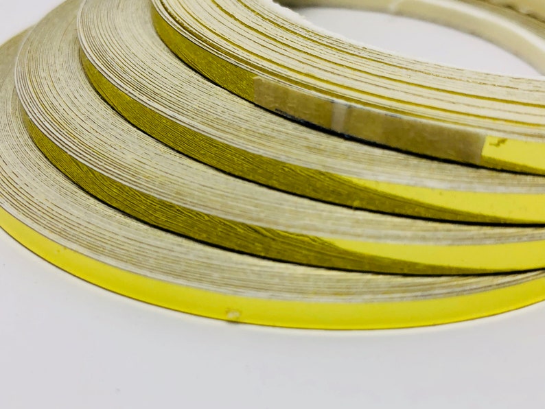 Gold Chrome Tape, selbstklebend, wählen Sie Ihre Größe Bild 4