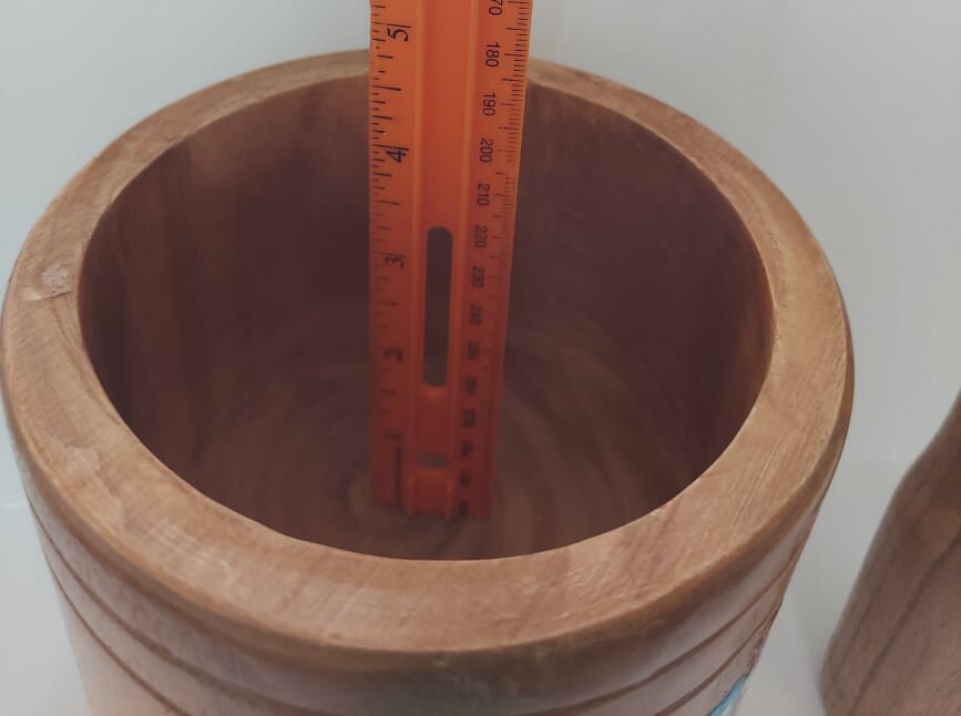 Puerto Rico Wood Mortar and Pestle Size LARGE 16 Etsy