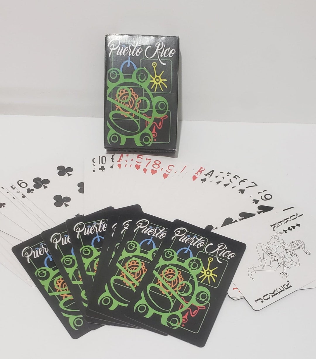 Puerto Rico POKER Naipes 52 Playing Cards Simbol Sol Naipes Etsy