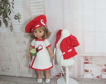 Vêtements compatibles aux poupées: chérie (corolle ), mini maru, paola reina, little darling