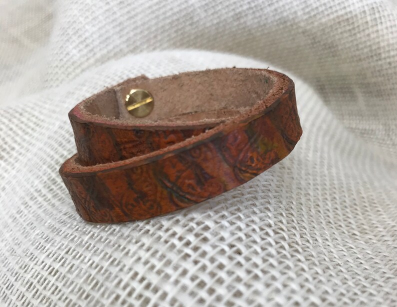 Paisley Double Wrap Bracelet