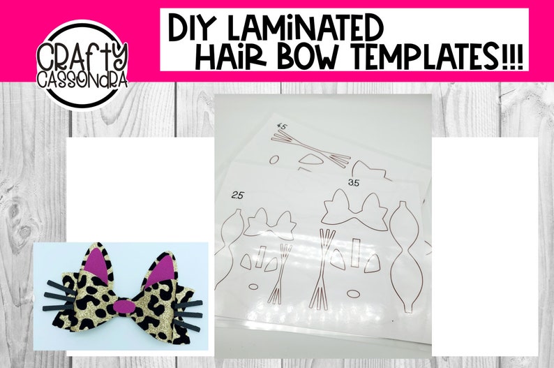hair gift wrap bow making templates stencil classic bows maker