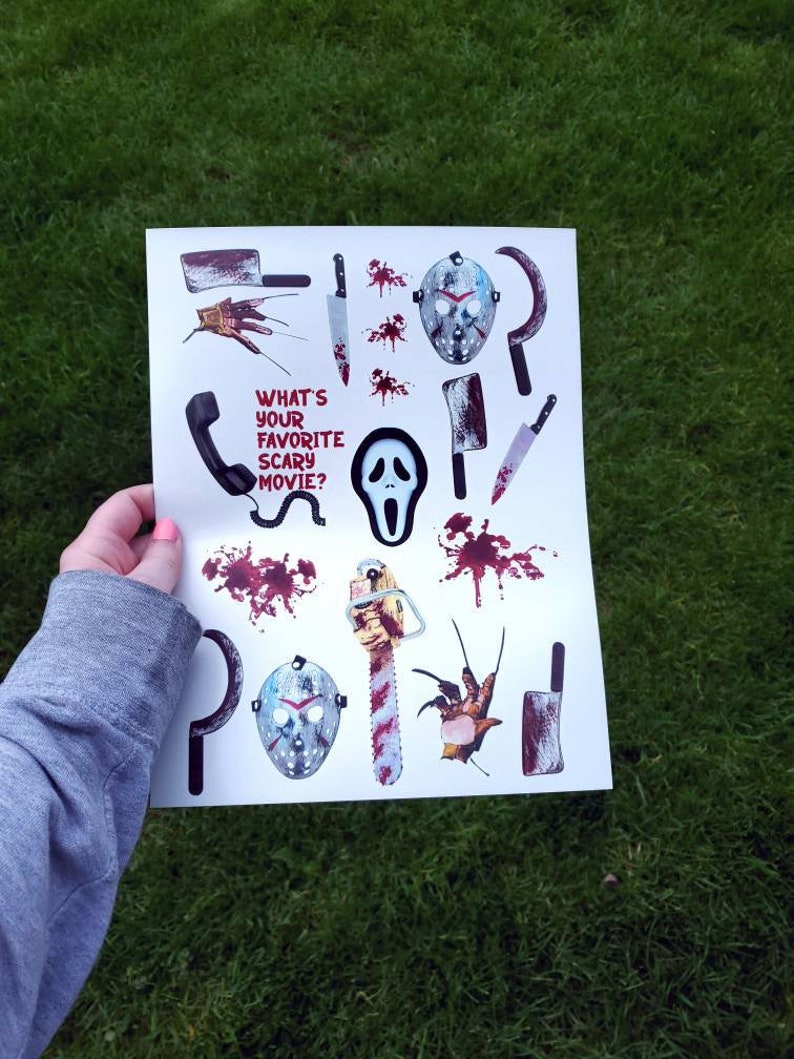 Waterslide Decal Scary Movie Waterslide Decal. Halloween. Etsy