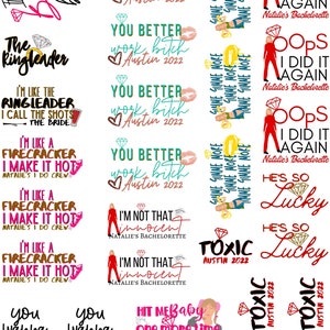 Britney Spears Bachelorette Party TemporaryTattoos- w/ FREE party print instructions
