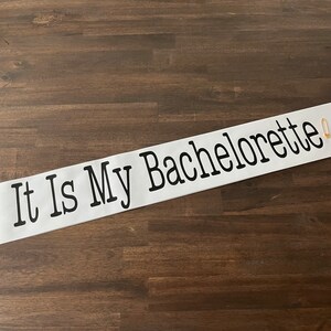 Sash for The Office Themed Bachelorette Party 5 Choices It is my Bachelorett