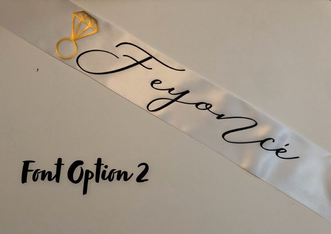 Feyonce Sash for Beyonce/ Feyonce Theme Bachelorette Party- 2 Choices ...