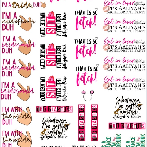Bachelorette Party Game Dare Card Game Printable | Etsy