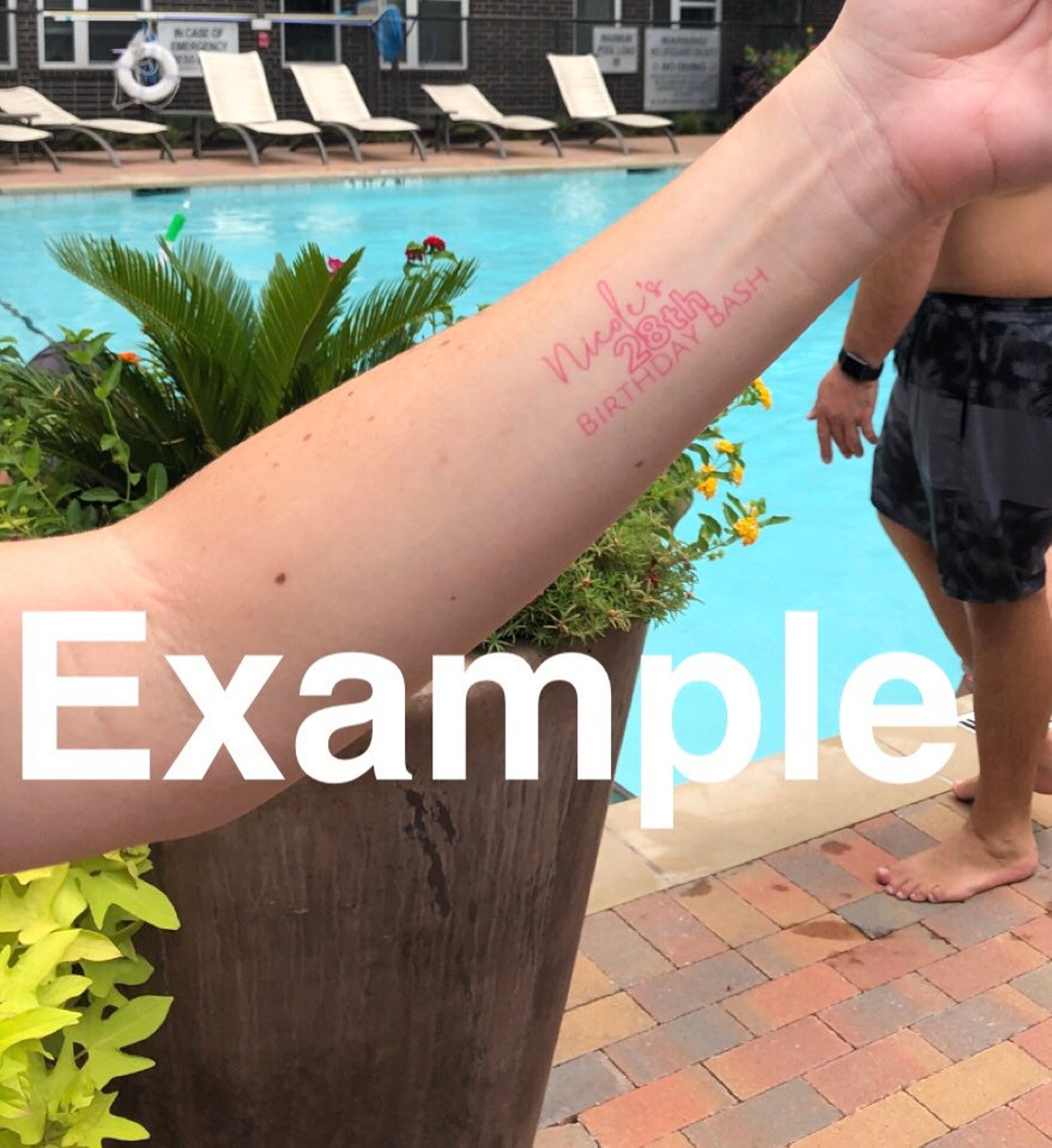Fiesta Theme Bachelorette Party Temporary Tattoos- W/ FREE Party Print ...