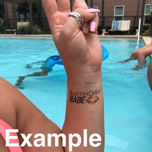 Britney shops Spears Bachelorette Party TemporaryTattoos- w/ FREE party print instructions