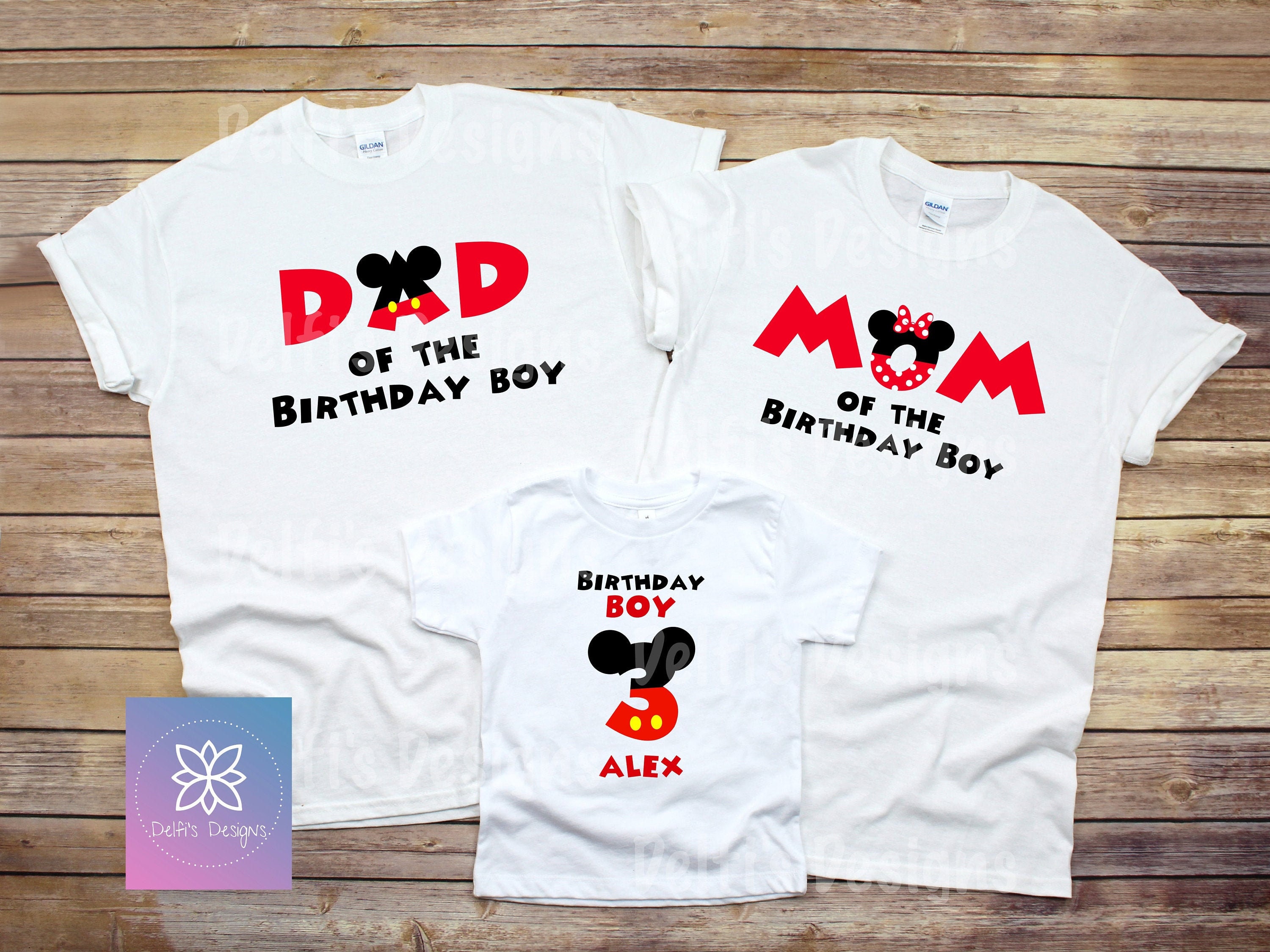 disney family birthday shirts