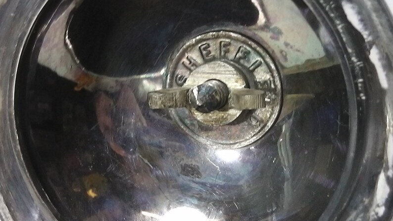 Coffee pot Victorian Silver plated Tea James Deakin /& Sons circa 1890 British silver