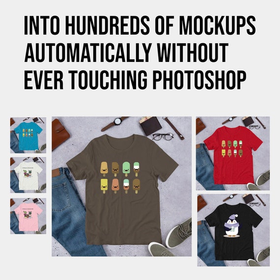 Batch Mockup Generator Windows Software Automatically Etsy
