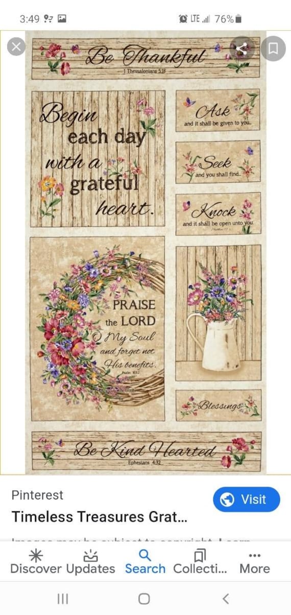 Timeless Treasure panels  Etsy