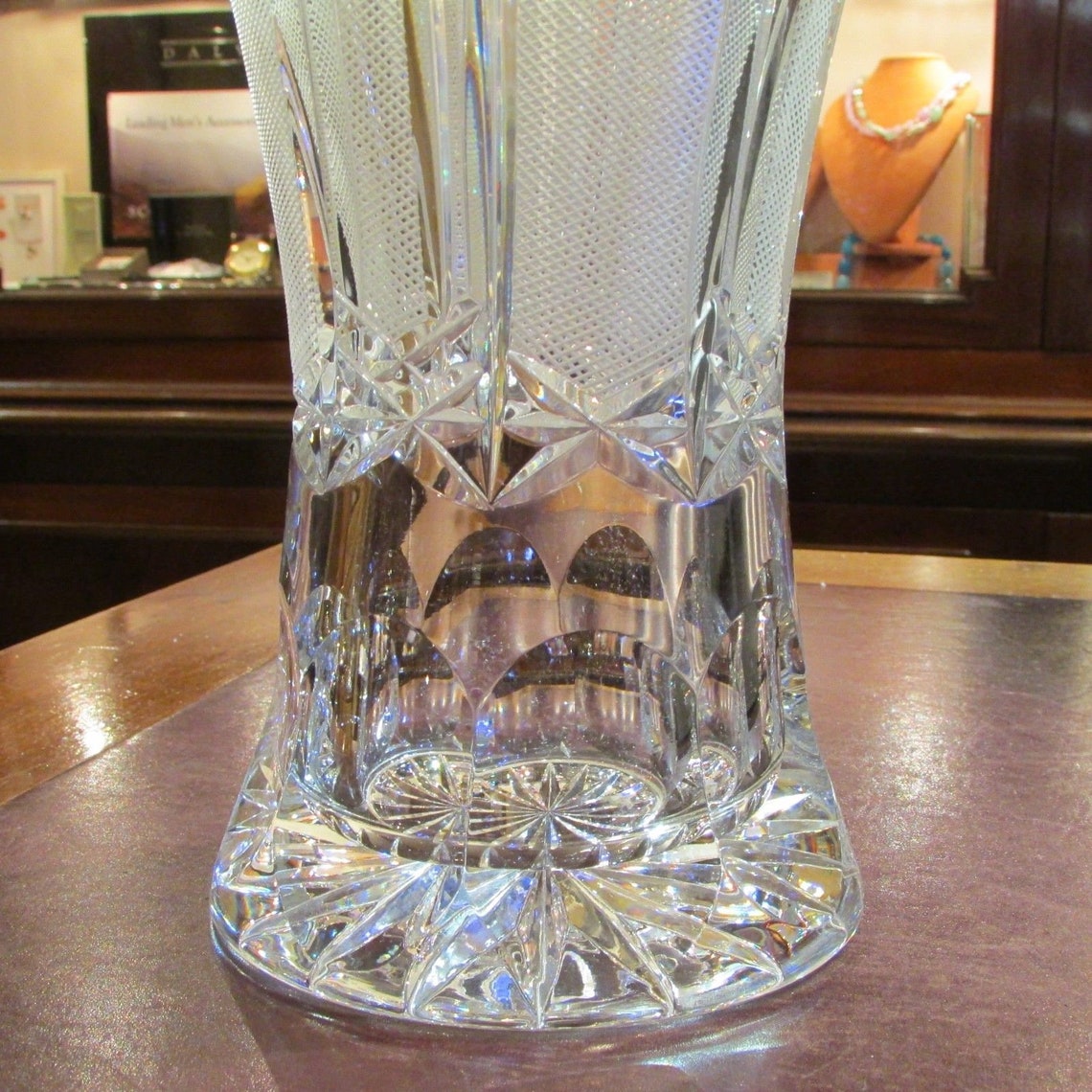 Nachtmann West Germany Crystal Vase Etsy
