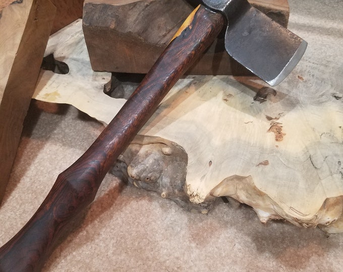 Shingle Hatchet With Ironwood Handle. Custom Sheath Included Based on