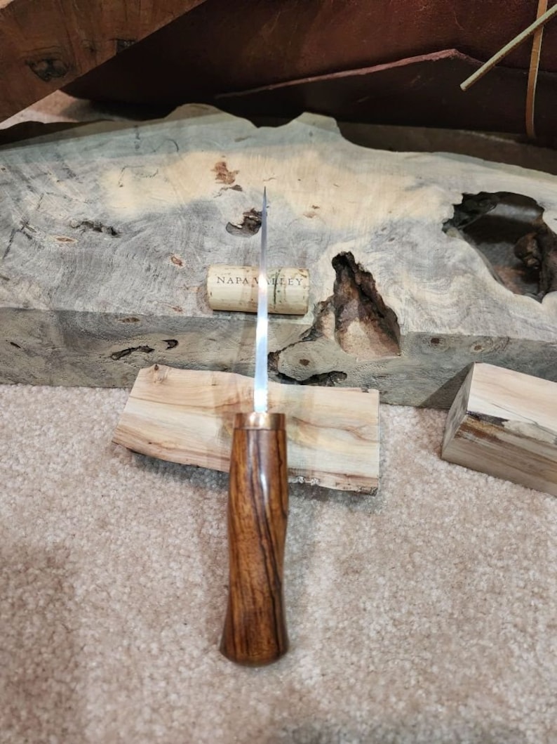 Farriers Rasp Hunting Knife Etsy