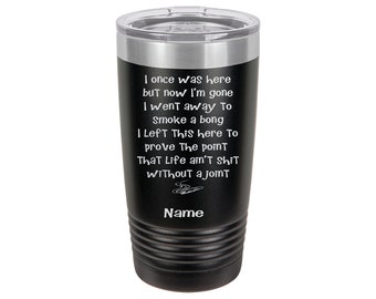 420 Cannabis Laser Engraved Drink Tumbler - Etsy