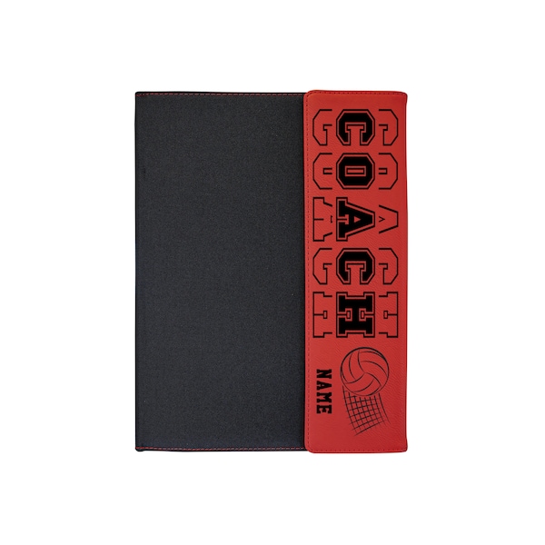 Leather Custom Notebook Coach Etsy