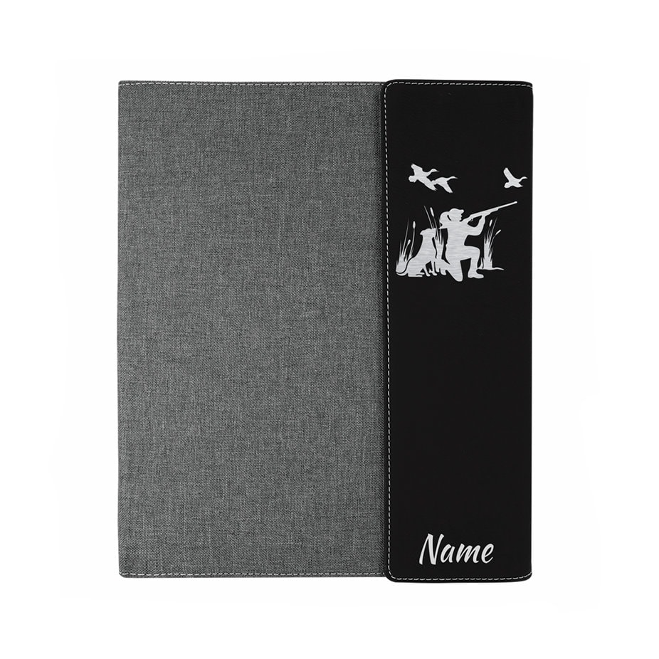 Cuaderno personalizado cazador de patos mujer, regalo de caza de patos, regalo de caza para ella, cazadora de niñas, caza, caza de patos