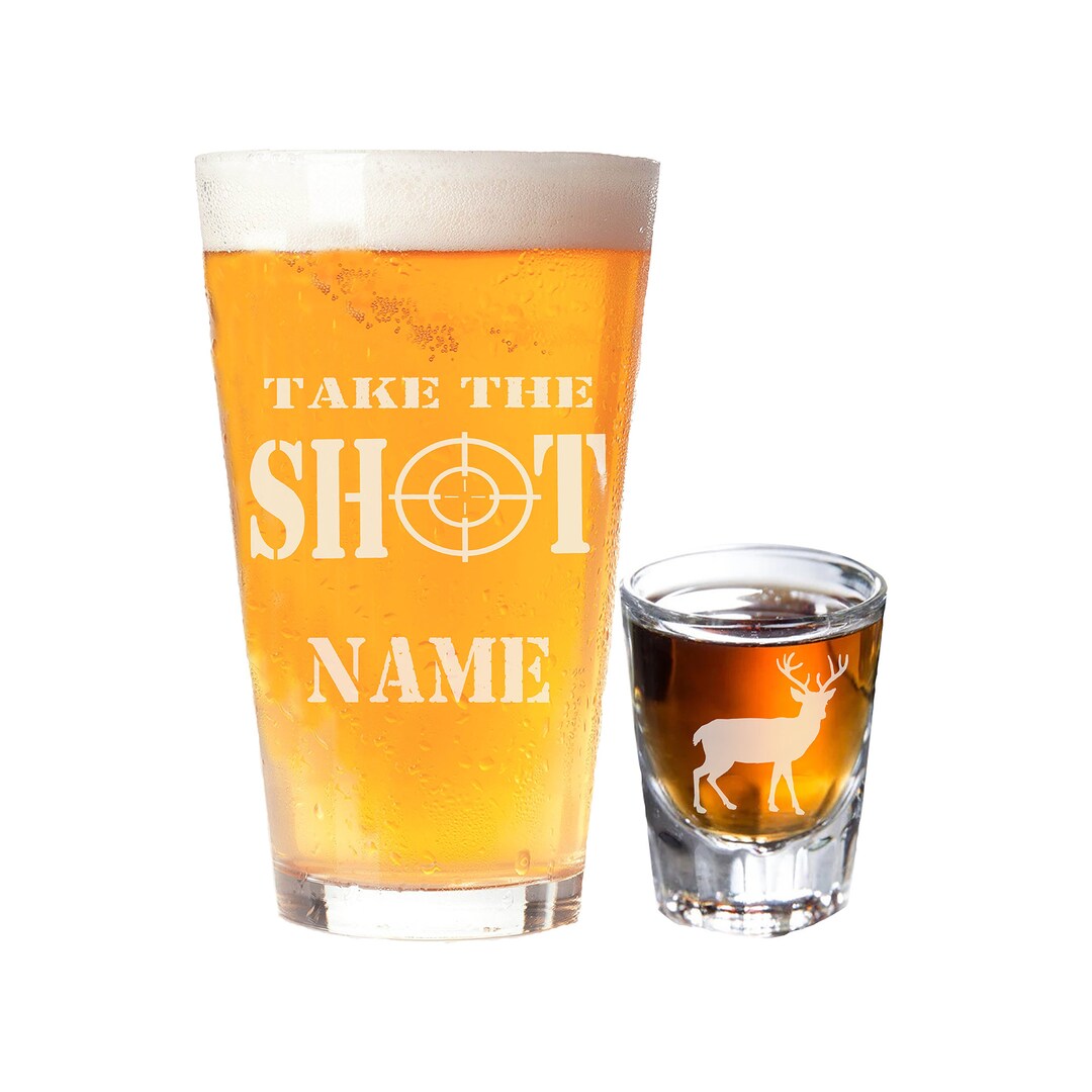 Deer Beer Bomb Take the Shot Pint Shot Set Deer Deer Etsy