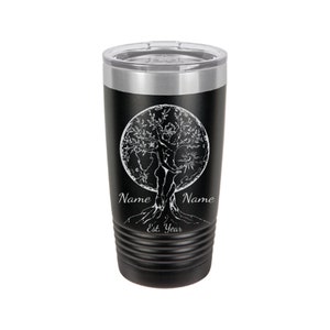 Lesbian Lovers Personalized Travel Tumbler. Lesbian Love Wins, Gift For Lesbian Couple, Gift for Her, Lesbian Wedding Gift, LGBTQ Gift