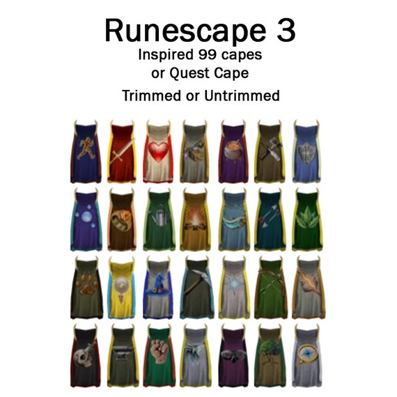 runescape classic capes runescape classic capes
