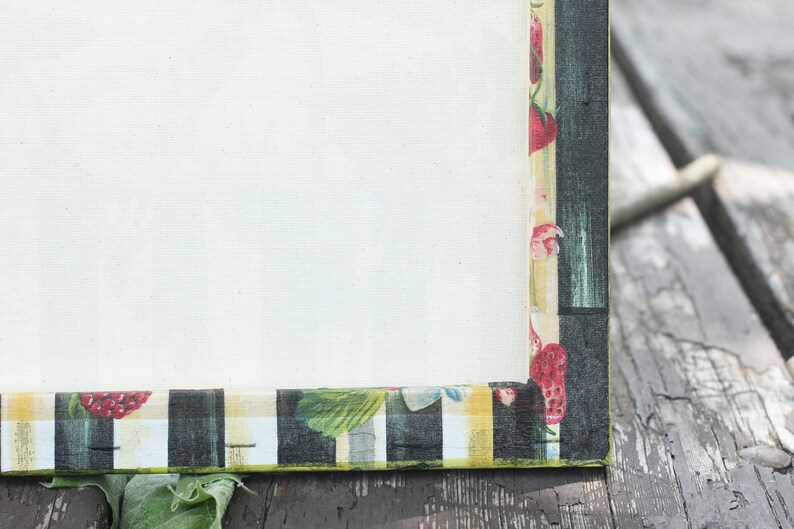 Frog Decoupage Collage Decoupaged Collage Hand Decoupaged Art Decoupaged Art Decoupaged Artwork