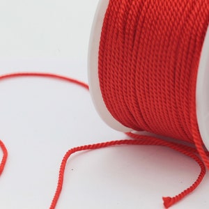 6.6 feet 2mm Polyester Cord Supply ,Twisted Cord for upholstery PCS-2