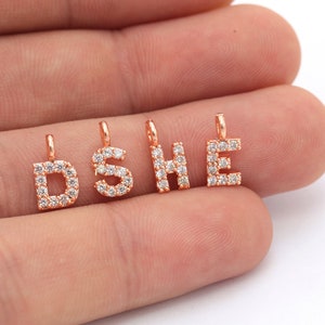 Acrylic Color Letter Beads 