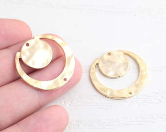 Key Pendant 24k Shiny Gold Plated Key Charms Key Pendant | Etsy