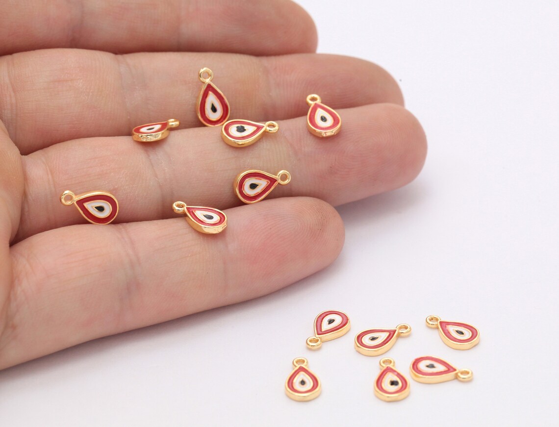 Trapeze Gold Plated Eye Earring - Nafsu I Gold