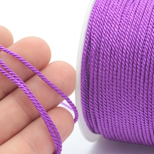 6.6 feet 2mm Polyester Cord Supply ,Twisted Cord for upholstery PCS-7