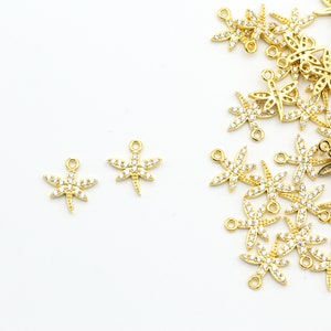 1 Gold Butterfly Charms , Butterfly Pendant, Gold Plated Findings, Zircon Dragonfly (13x12mm )  24k Shiny Gold Butterfly Charms- ZRK-317