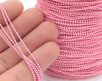 Pink Ball Chain - Etsy