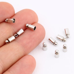 İnner 3mm Silver Plated End Cap ,Hole Inner 3mm, Huge end caps,Solid Brass End Cap , Bead caps, Cones, Huge End Caps,Silver Plated SLVR-472