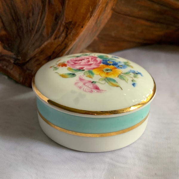 Limoge Trinket Box Etsy