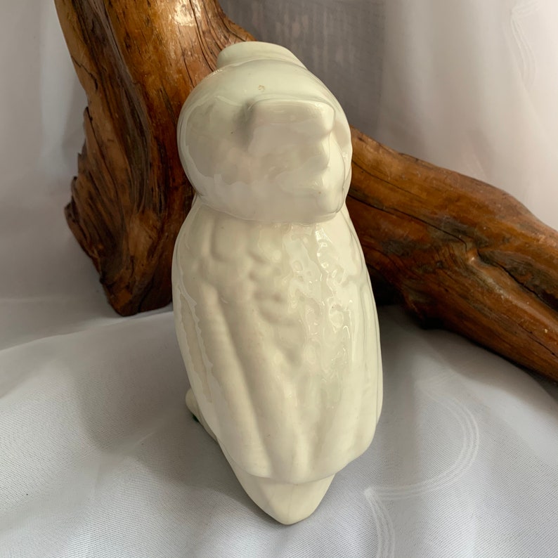 Roy CraftMontreal Canada Vintage Mcm Ceramic Pottery Owl Figurine